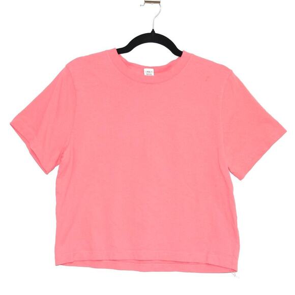 Sporty & Rich Basic T-Shirt in Pink Size Small Made in USA - Picture 2 of 7